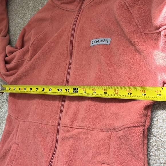 Columbia full zip fleece sweatshirt jacket woman’s medium - Picture 3 of 5